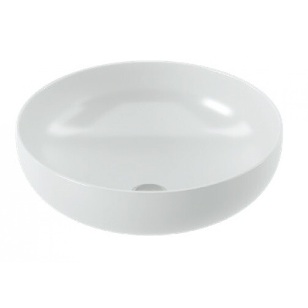 Раковина, Artceram, Jolie, шгв 500*500*170, отверстия для смесителя-отсутствуют, цвет-белый матовый