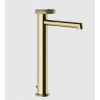 Смеситель для раковины, Gessi, Anello, цвет-Brass PVD