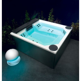 Минибассейн, Treesse, Quarz light, шгв 2350*2150*900, цвет-белый