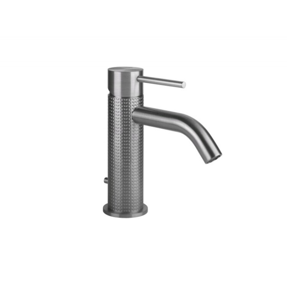 Смеситель для раковины, Gessi, Cesello, цвет-Black Metal Brushed PVD