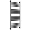 Полотенцесушитель, Сунержа, Богема +, выгнутая, шгв 550*105*1262, цвет-черный матовый