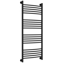 Полотенцесушитель, Сунержа, Богема +, выгнутая, шгв 550*105*1262, цвет-черный матовый