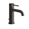 Смеситель для раковины, Gessi, 316 Trame, цвет-Black Metal Brushed PVD