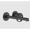 Смеситель для раковины, Gessi, Anello, цвет-черный матовый