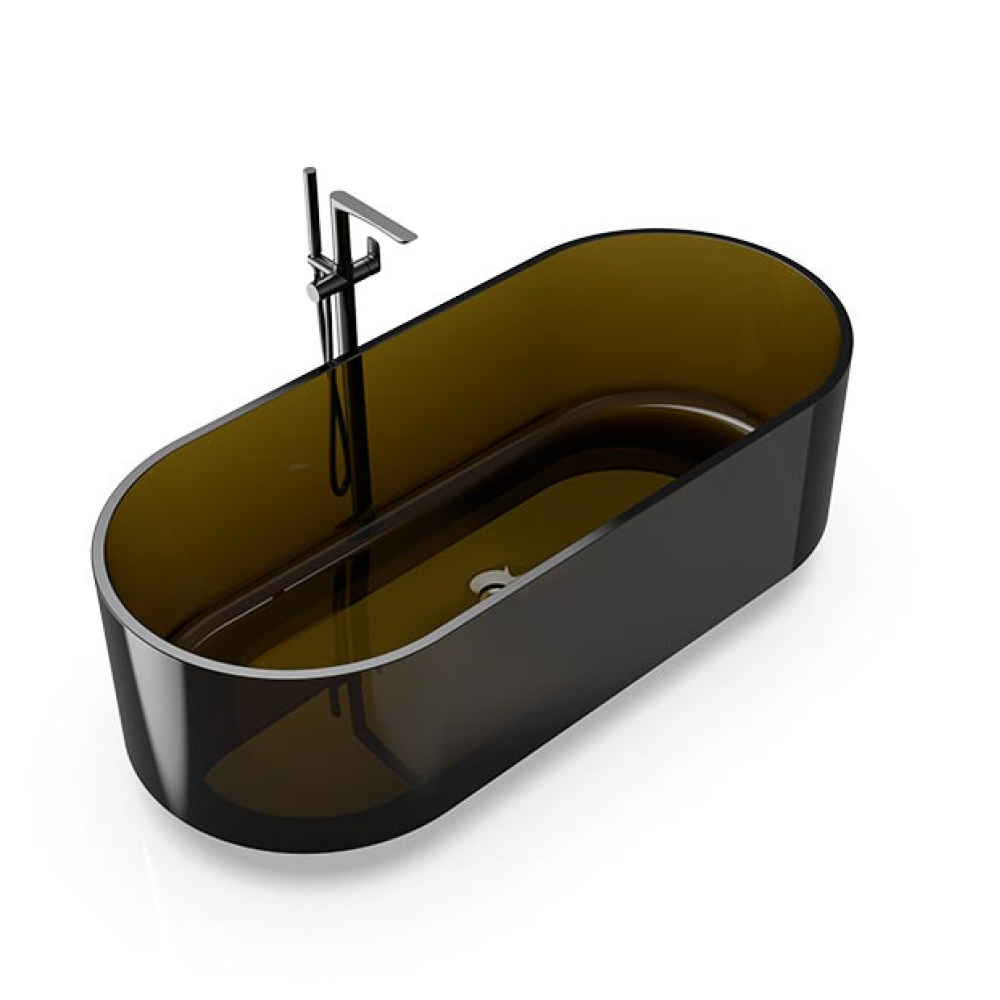 Ванна, KNIEF, Ellipse Shape, шгв 1700*750*560, цвет-Black Coffee