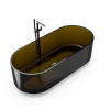 Ванна, KNIEF, Ellipse Shape, шгв 1700*750*560, цвет-Black Coffee