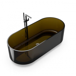 Ванна, KNIEF, Ellipse Shape, шгв 1700*750*560, цвет-Black Coffee