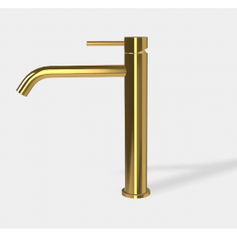 Смеситель для раковины, Fima Carlo Frattini, Spillo Up, цвет-золото