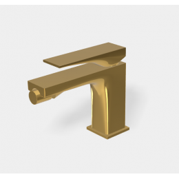 Смеситель для биде, Fima Carlo Frattini, Zeta, цвет-золото