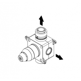 Внутренняя часть, Ritmonio, назначение-для проточного запорного крана, не окрашен