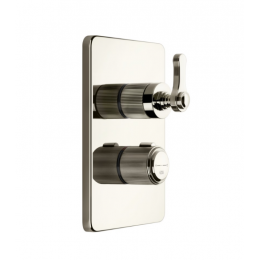 Смеситель для душа, Gessi, VENTI20, на 3 потребителя, цвет-Nickel PVD