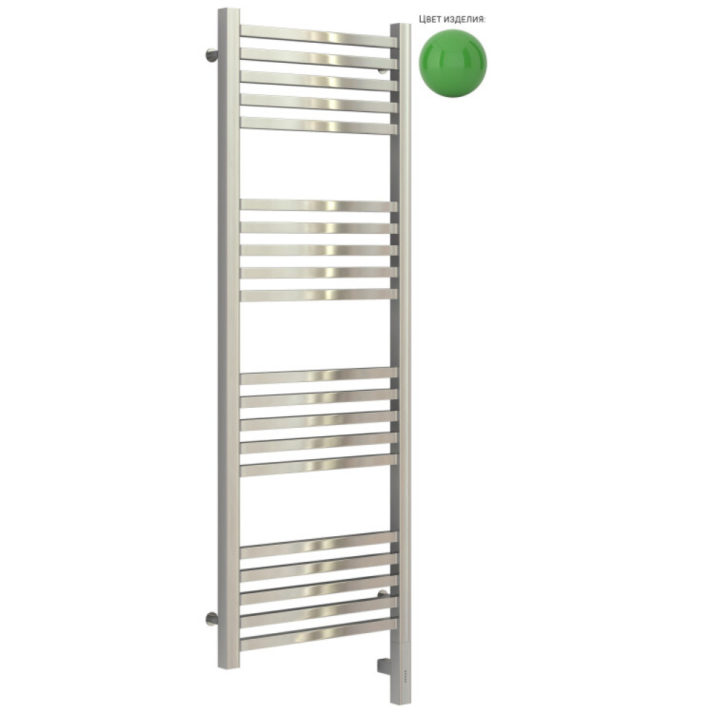 Полотенцесушитель, Сунержа, Модус 3.0, шгв 430*75*1320, нижнее справа, МЭМ, цвет-RAL 6018 Желто-зелёный