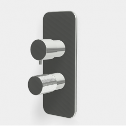 Смеситель для душа, Fima Carlo Frattini, Spillo Tech, G COLLECTION, на 2/3 потребителя, цвет-хром