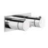 Смеситель для душа, Gessi, Anello, на 2 потребителя, цвет-хром