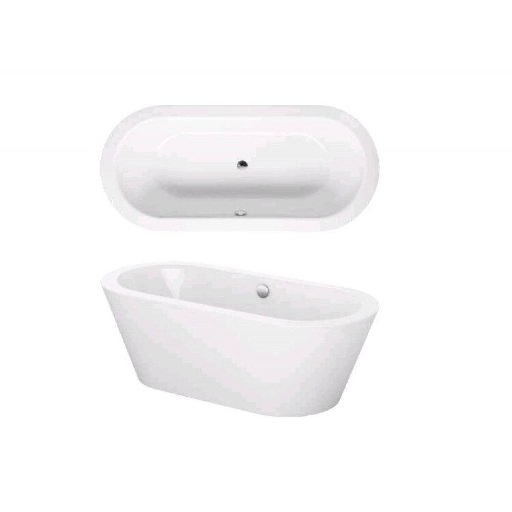 Ванна, Bette, BetteStarlet Oval Silhouette, шгв 1750*800*420, цвет-белый