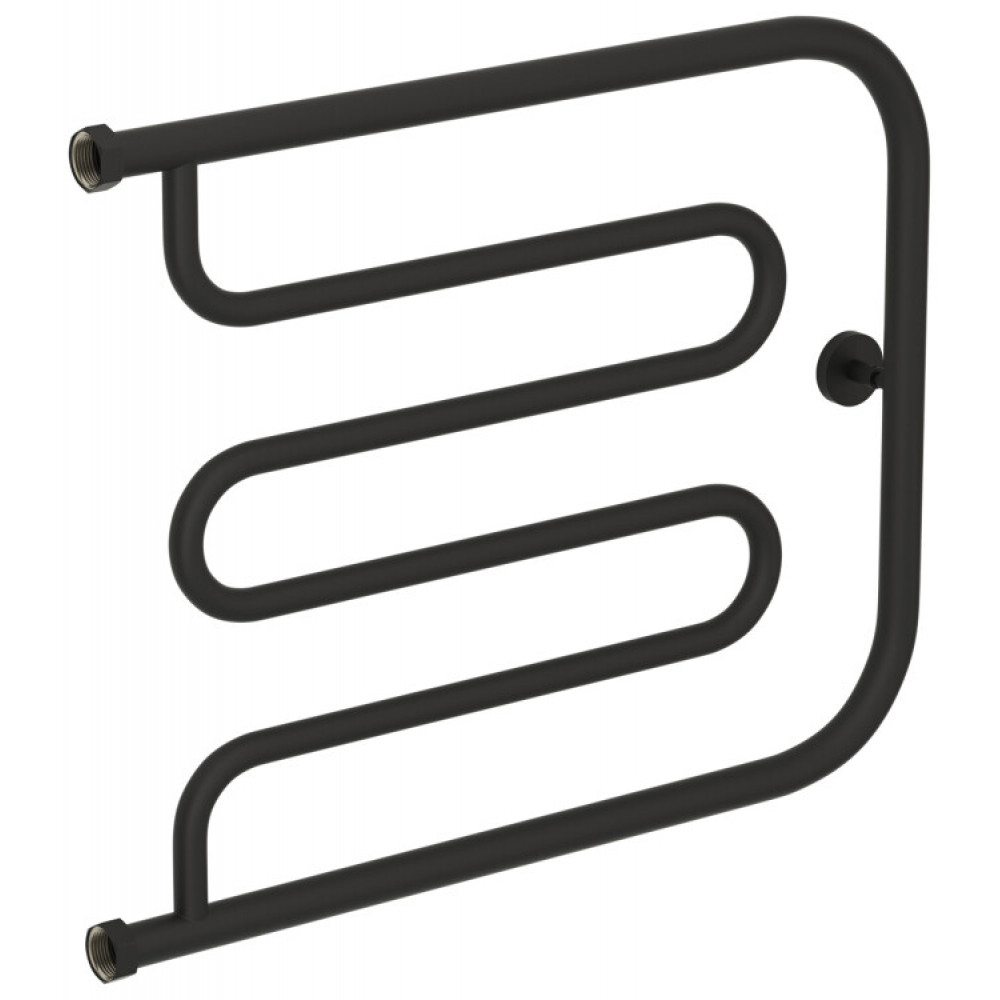 Полотенцесушитель, Сунержа, Лира+, шгв 660*65-80*536, вертикальное слева/справа, цвет-тёмный титан муар