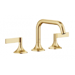 Смеситель для раковины, Dornbracht, Vaia, цвет-латунь сатинированная (золото 23кт)