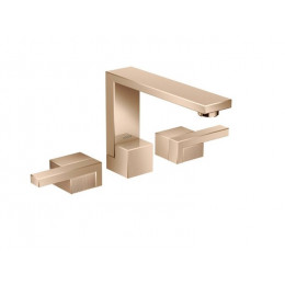 Смеситель для раковины, Hansgrohe, Axor Edge, цвет-полированное красное золото