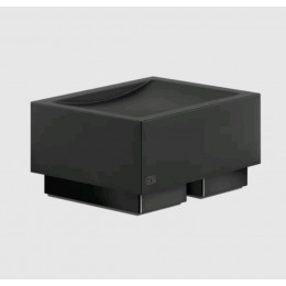 Мыльница, Gessi, Rettangolo, шгв 105*85*56.5, цвет-чёрный/Black Metal PVD