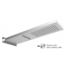 Верхний душ, Almar, Wall Mounted head showers, 537*165, цвет-сталь (Steel) (Товар заказной, возврату не подлежит)