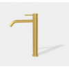Смеситель для раковины, Fima Carlo Frattini, Spillo Up, цвет-брашированное золото