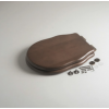 Сиденье для унитаза, Alice, Boheme, цвет-орех (Walnut, Hazel)