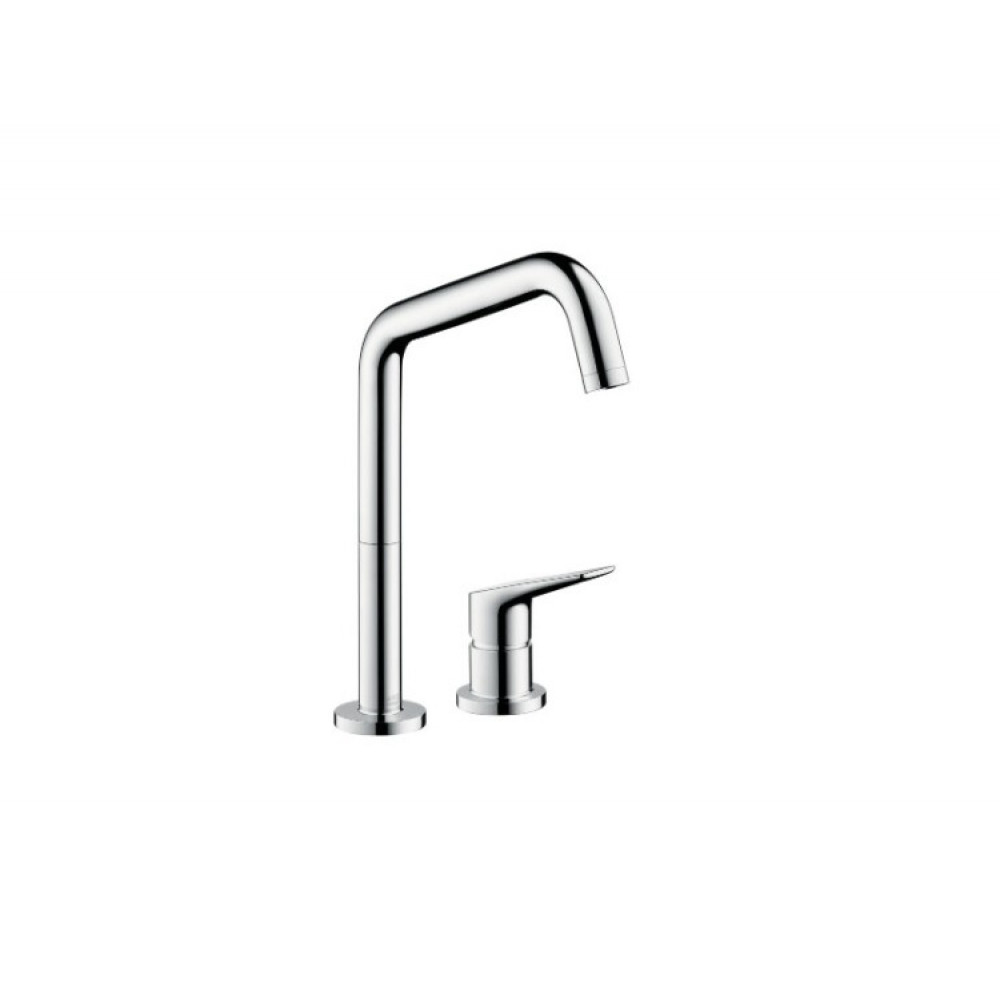 Смеситель для кухни, Hansgrohe, Axor Citterio M, цвет-шлифованное золото