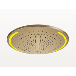 Верхний душ, Gessi, Colour, 500*500, цвет-Warm Bronze Brushed PVD