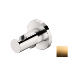 Шланговое подсоединение, Ritmonio, цвет-золото брашированное (Brushed Gold)