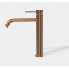Смеситель для раковины, Fima Carlo Frattini, Spillo Up, цвет-бронза брашированная янтарная