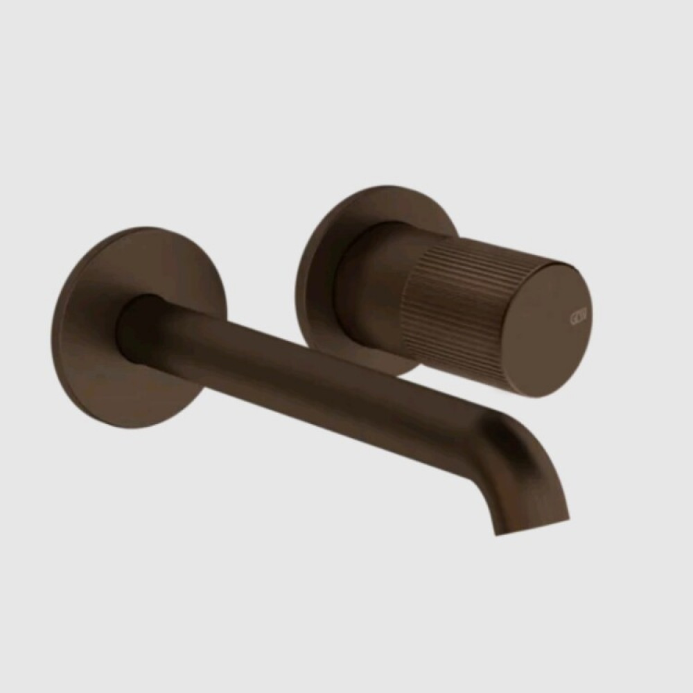 Смеситель для раковины, Gessi, Habito Rigato, цвет-Dark Bronze