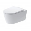 Унитаз, Duravit, Bento Starck Box, подвесной, шгв 370*570*360, HygieneGlaze, цвет-белый шелковисто-матовый/белый глянцевый