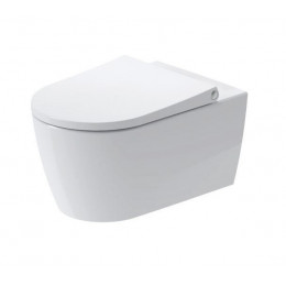 Унитаз, Duravit, Bento Starck Box, подвесной, шгв 370*570*360, HygieneGlaze, цвет-белый шелковисто-матовый/белый глянцевый