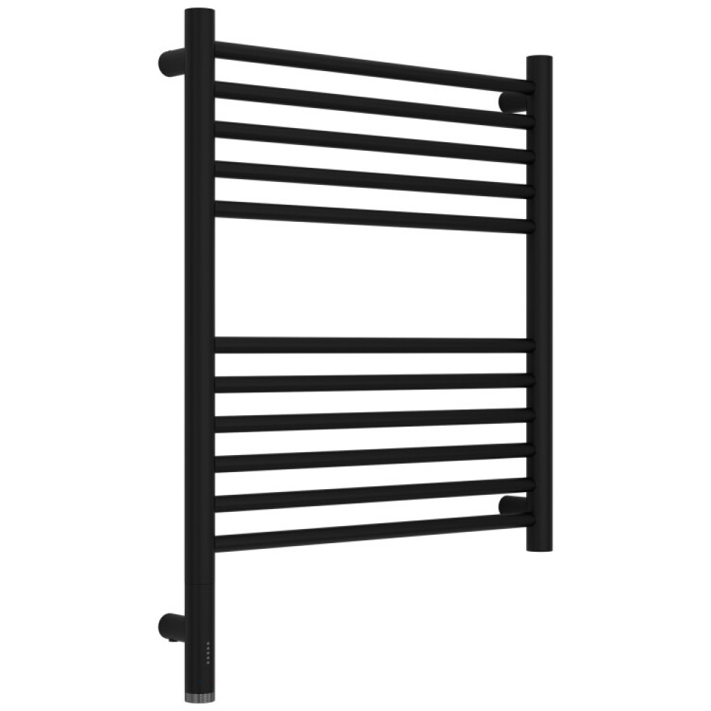 Полотенцесушитель, Сунержа, Богема 3.1, прямая, шгв 532*74*724, нижнее слева, МЭМ, цвет-чёрный матовый
