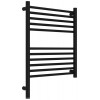 Полотенцесушитель, Сунержа, Богема 3.1, прямая, шгв 532*74*724, нижнее слева, МЭМ, цвет-чёрный матовый