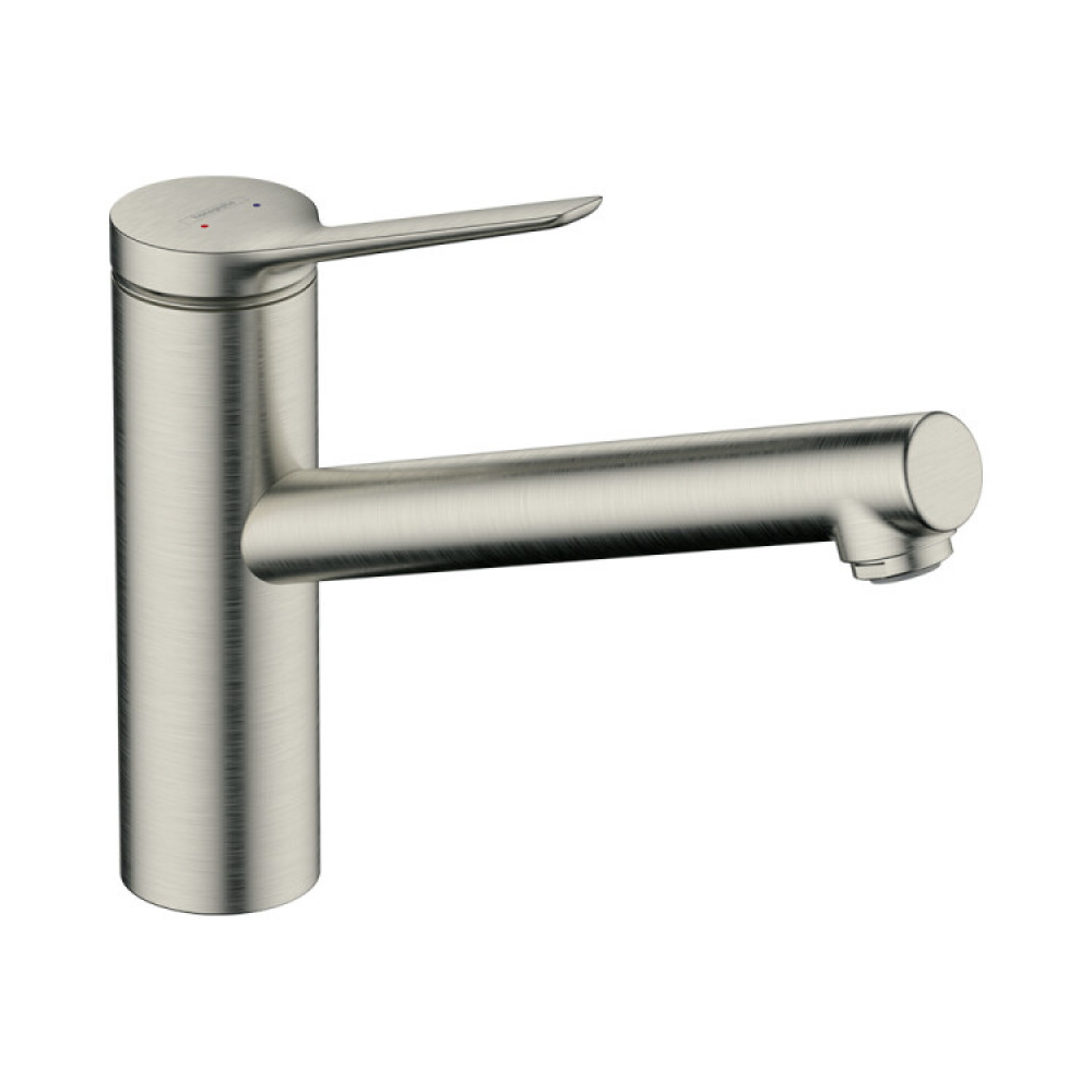 Смеситель для кухни, Hansgrohe, Zesis M33, цвет-сталь