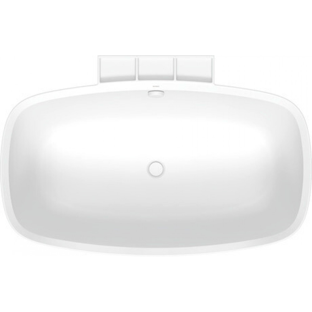 Ванна, Duravit, Aurena, шгв 1600*1035*445, цвет-белый матовый