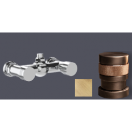 Смеситель для душа, Nicolazzi, Vitone ceramico doccia, цвет-Bronzed Plated