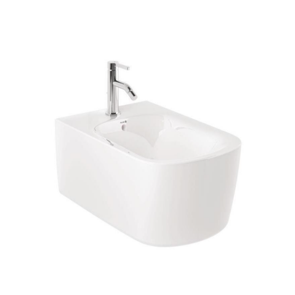 Биде, Kludi, RESA S, подвесной, шгв 370*550*260, цвет-белый