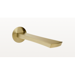 Излив, Gessi, Ventaglio, для раковины, цвет-Brass Brushed PVD