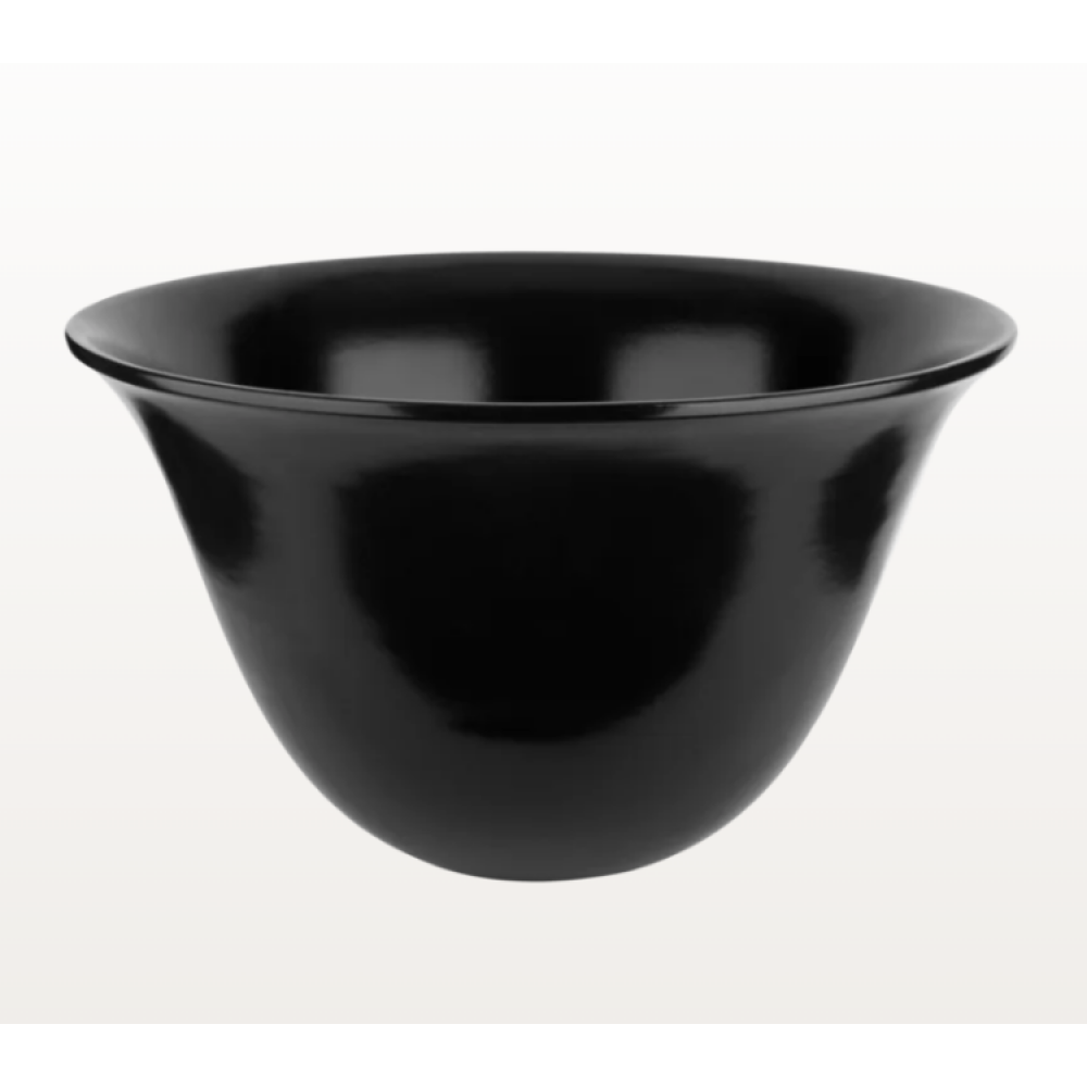 Раковина, Gessi, шгв 500*500*300, отверстия для смесителя-отсутствуют, цвет-черный матовый