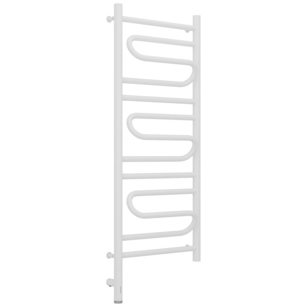 Полотенцесушитель, Сунержа, Элегия 3.0, шгв 432*120*1124, нижнее слева, МЭМ, цвет-белый матовый
