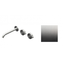 Смеситель для раковины, Ritmonio, DOT316 Round, цвет-Stainless Steel