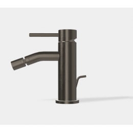 Смеситель для биде, Fima Carlo Frattini, Spillo Up, цвет-брашированный черный хром