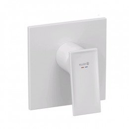 Смеситель для душа, Kludi, DECUS, на 1 потребитель, цвет-белый матовый (Matt White, Bianco Opaco)