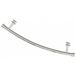 Полка выгнутая, Сунержа, материал-нержавеющая сталь, цвет-сталь