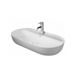 Раковина, Duravit, Luv, шгв 800*400*140, отверстия для смесителя-1, цвет-белый