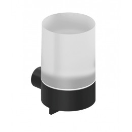 Дозатор для жидкого мыла, Kludi, VELA R, шгв 78*98*126, цвет дозатора-черный матовый