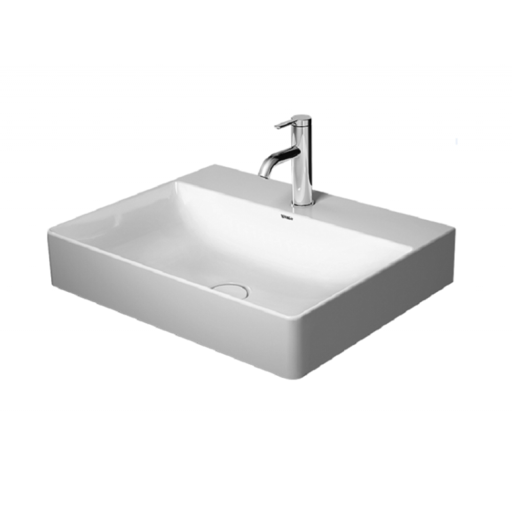 Раковина, Duravit, DuraSquare, шг 600*470, цвет-белый