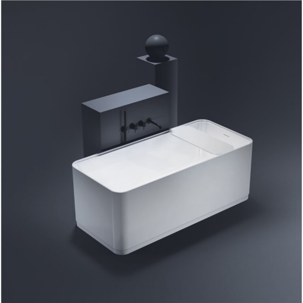 Ванна, Treesse, Cross, шгв 1600*730*600, цвет-белый матовый